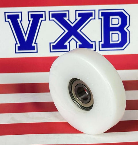 Lager mit 8mm Bohrung - 50mm weißer Kunststoffreifen 8x50x12mm - Lager online kaufen - Schneller US-Versand