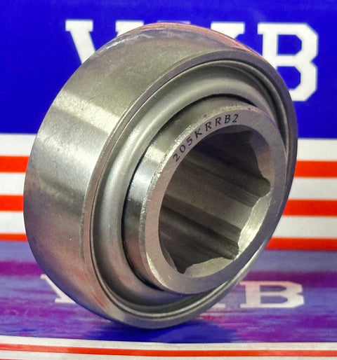 205KRRB2 Landmaschinenlager - Zwei einlippige Seals & Sechskantbohrung & sphärischer OD - Lager online kaufen - Schneller US-Versand