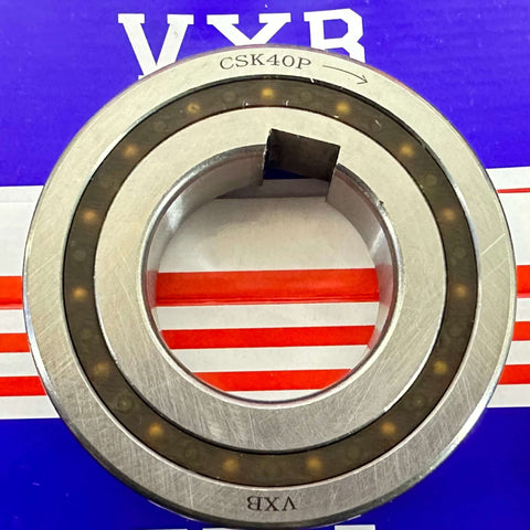 CSK40P One-Way Klemmstück-Freilauf Kupplungslager - Ein Innenring Keilnut - Lager online kaufen - Schneller Versand in die USA