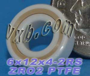 6x12x4mm ZrO2 Vollkeramik Sealed Miniaturlager - Lager online kaufen - Schneller US-Versand