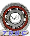 706C Schrägkugellager 6x17x6mm - Miniatur - Lager online kaufen - Schneller US-Versand