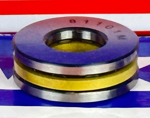 81101M Cylindrical Roller Thrust Bearing 12x26x9mm - Bronze Cage - Buy Bearings online - Fast US Shipping