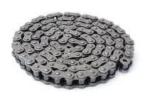 #A2040 Double Pitch Roller Chain A2040-1X10FT 10 ft. coiled roller chain for industrial and agricultural use.