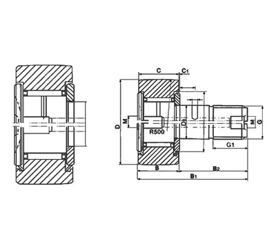 CF10 22mm Roller 22mm – Lager online kaufen – Schneller Versand innerhalb der USA