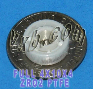 4x10mm Vollkeramik-Lager ZrO2 4x10x4mm - Lager online kaufen - Schneller US-Versand