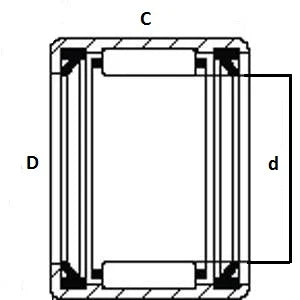 HK2520PP Needle 25x32x20 TLA2516UU - Lager online kaufen - Schneller US-Versand