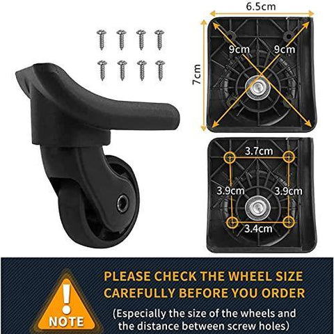 Paar Ersatz 48mm Räder für Spinner Gepäck Koffer Reparatur - Lager online kaufen - Schneller US Versand