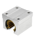 Polymer SBR16UU 16mm low noise Linear Motion Ball Bearing Pillow Block product image.