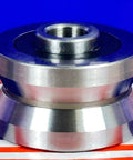 30mm  Roller – Innenring 4mm verlängert, 4mm blauem und rotem Hintergrund.