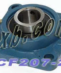 1-1/4" UCF207-20 Unidad de rodamiento montada con brida - Soporte cuadrado de 4 pernos - Comprar rodamientos online - Envío rápido EE.UU.