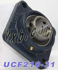 1-15/16" Rodamiento UCF210-31 + Rodamiento Montado en Caja con Brida Cuadrada - Comprar Rodamientos online - Envío Rápido EEUU