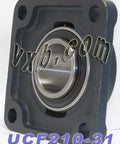 1-15/16" Rodamiento UCF210-31 + Rodamiento Montado en Caja con Brida Cuadrada - Comprar Rodamientos online - Envío Rápido EEUU