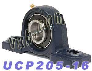1" inch ID - UCP205-16 + Pillow Block Cast Housing Mounted Bearing - Comprar Rodamientos online - Envío rápido