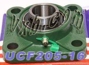 UCF205-16 1" Bore 4-Bolt Flange Mounted Bearing Unit - Comprar Rodamientos online - Envío rápido