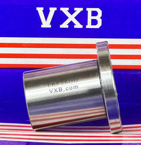 25mm FLanged Round Linear Motion Bushing LBF25UU - Comprar Rodamientos online - Envío rápido