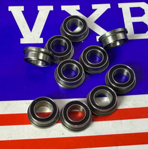 10-Pack  Rodamientos con Brida deStainless Steel 2RS 3/16" x " x inch Sealed - Comprar Rodamientos online - Envío Rápido EEUU