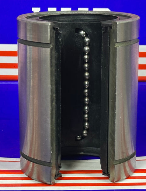 LME40OP Casquillo de Bolas Abierto 40mm 40x62x80 Rodamiento de Linear Motion - Comprar Rodamientos online - Envío Rápido EEUU