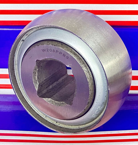 W208PPB9 Cojinete de la grada de discos para trabajos pesados en agricultura, agujero cuadrado, no lubricable, dos Seals triple labio, cojinete de 1" de agujero - Comprar Cojinetes en línea - Envío rápido EE.UU.