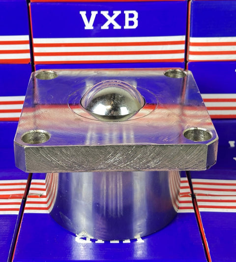 1322 lbs Capacidad de Carga Rodamiento de Stainless Steel con Brida para Transferencia de Bolas Unidad de Superficie - Comprar Rodamientos online - Envío Rápido EE.UU.