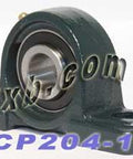 3/4" Bore Mounted Bearing UCP-204-12 + Pillow Block Cast Housing - Comprar Rodamientos online - Envío rápido