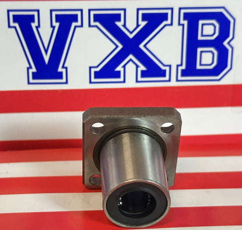 12mm Square Flanged Bushing Linear Motion - Comprar Rodamientos online - Envío rápido