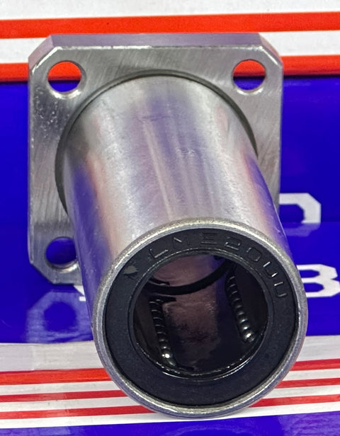 LMEK20LUU 20mm Long Square Flanged Bushing Linear Motion Bearing 20x32x80mm - Comprar Rodamientos online - Envío Rápido EEUU