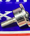 Capacidad de carga de 17 lbs Unidad de transferencia de bolas de acero mecanizado de alta resistencia - Perno roscado M5 Transferencia de rodamientos - Comprar rodamientos online - Envío rápido US