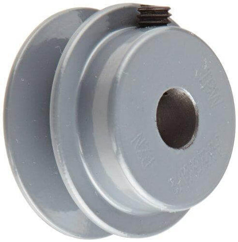 AK30 Polea de hierro fundido de 1/2" de diámetro interior para correas trapezoidales de tamaño 3L, 4L OD: 3". ID: 1/2" AK3012