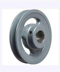 BK80-5/8" Bore Solid Pulley - OD 8" for V-belts cast iron size 4L, 5L - Comprar Rodamientos en linea - Envío Rapido EEUU