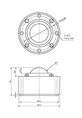 IS-76 Unidad de Transferencia de Bolas Tipo IS (Cuerpo de Acero) IGUCHI made in Japan - Comprar Rodamientos online - Envío Rápido EEUU