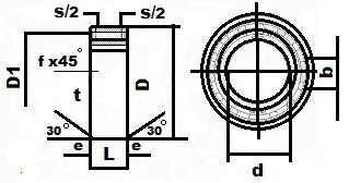 NFS40 Embrague antirretroceso One-Way - 40x90x33mm - Soporte de rodamientos necesario - Comprar rodamientos online - Envío rápido EEUU