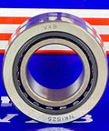 NKIS25 Needle Roller Bearing 25x47x22mm Machined Type front view showing metal construction