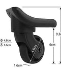 Par de ruedas de repuesto 48mm para Spinner Maletas Reparación de Maletas - Comprar Rodamientos online - Envío Rápido EE.UU.