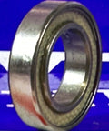 PTFE Sealed 6801-2TS Ball Bearing 12x21x5mm side view showing chrome steel finish and seal.