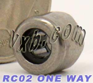 RC02 One-Way Needle Bearing/Clutch 1/8" x " x .236 inch Bearing - Comprar Rodamientos online - Envío Rápido EEUU