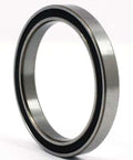 10-Pack S6700-2RS Stainless Steel Bearing 10x15x4mm Slim Close-up of bearing with rubber seal and stainless steel finish.
