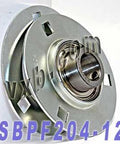 SBPF204-12 Rodamiento con brida de 3/4" inch y 3 pernos - Acero prensado - Comprar rodamientos online - Envío rápido EEUU