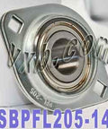 SBPFL205 Rodamiento de Acero Prensado con 2 Bridas - Comprar Rodamientos online - Envío rápido
