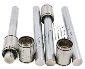 4-Pack 25mm Guía Lineal Eje + Rodamientos de Bolas para Estampación Formar Piezas de Matrices - Comprar Rodamientos online - Envío Rápido EE.UU.