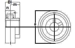 UCC207-22 Rodamiento Cartucho Cilíndrico 1-3/8inch - Comprar Rodamientos online - Envío Rápido EEUU