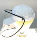 Gorra de béisbol blanca + visera protectora desmontable - Comprar Rodamientos en línea - Envío rápido