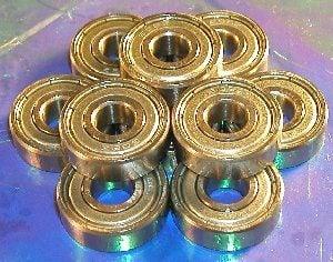 10-Pack Roulements 1602ZZ 1/4" x " x " inch - Miniature - Achetez des Roulements en ligne - Livraison rapide aux Etats-Unis