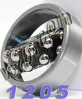 1205 Roulement à billes à alignement automatique 25x52x15mm - Achetez des roulements en ligne - Livraison rapide aux Etats-Unis