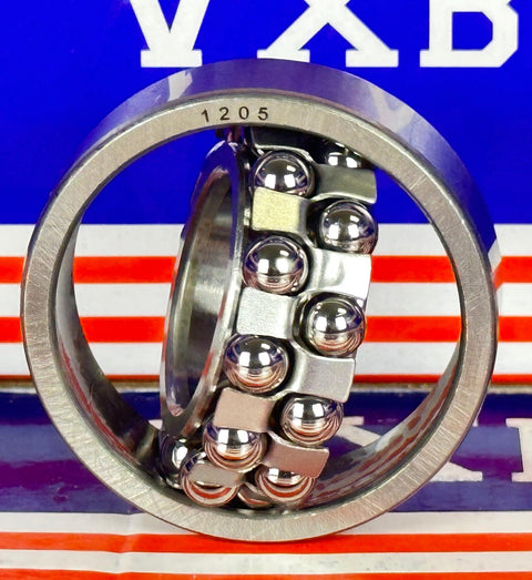 1205 Roulement à billes à alignement automatique 25x52x15mm - Achetez des roulements en ligne - Livraison rapide aux Etats-Unis