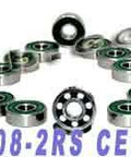 16 inline/Rollerblade Chrome Steel Sealed Hybrid Ceramic Ball Bearings - Buy Bearings online - Fast US Shipping