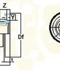 16mm Roulement/Bague LMF16UU Linear Motion LBF16UU - Achetez des Roulements en ligne - Livraison rapide aux Etats-Unis