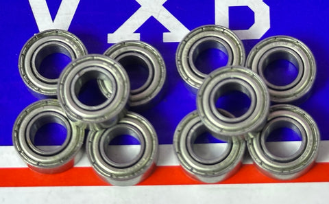 10-Pack Ball Bearings R188ZZ 1/4" x " x inch - Achetez des Roulements en ligne - Livraison rapide aux Etats-Unis