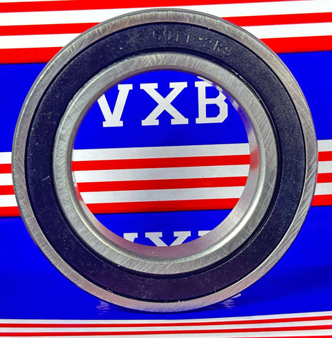 4-Pack 6011-2RS Ball Bearings 55x90x18mm - Rubber Sealed 6011RS - Buy Bearings online - Fast US Shipping