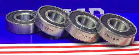 4-Pack 2RS Bearings 12x28x8mm Ball Bearings - Sealed 6001RS - Buy Bearings online - Fast US Shipping