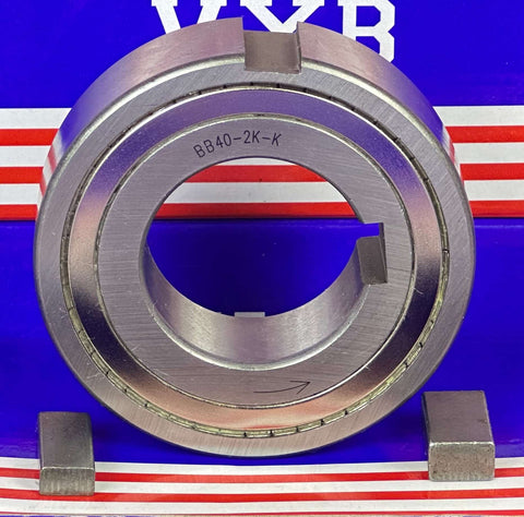 BB40-2K-K One-Way Bearing Shield Sprag Freewheel Clutch - Key-way - Buy Bearings online - Fast US Shipping